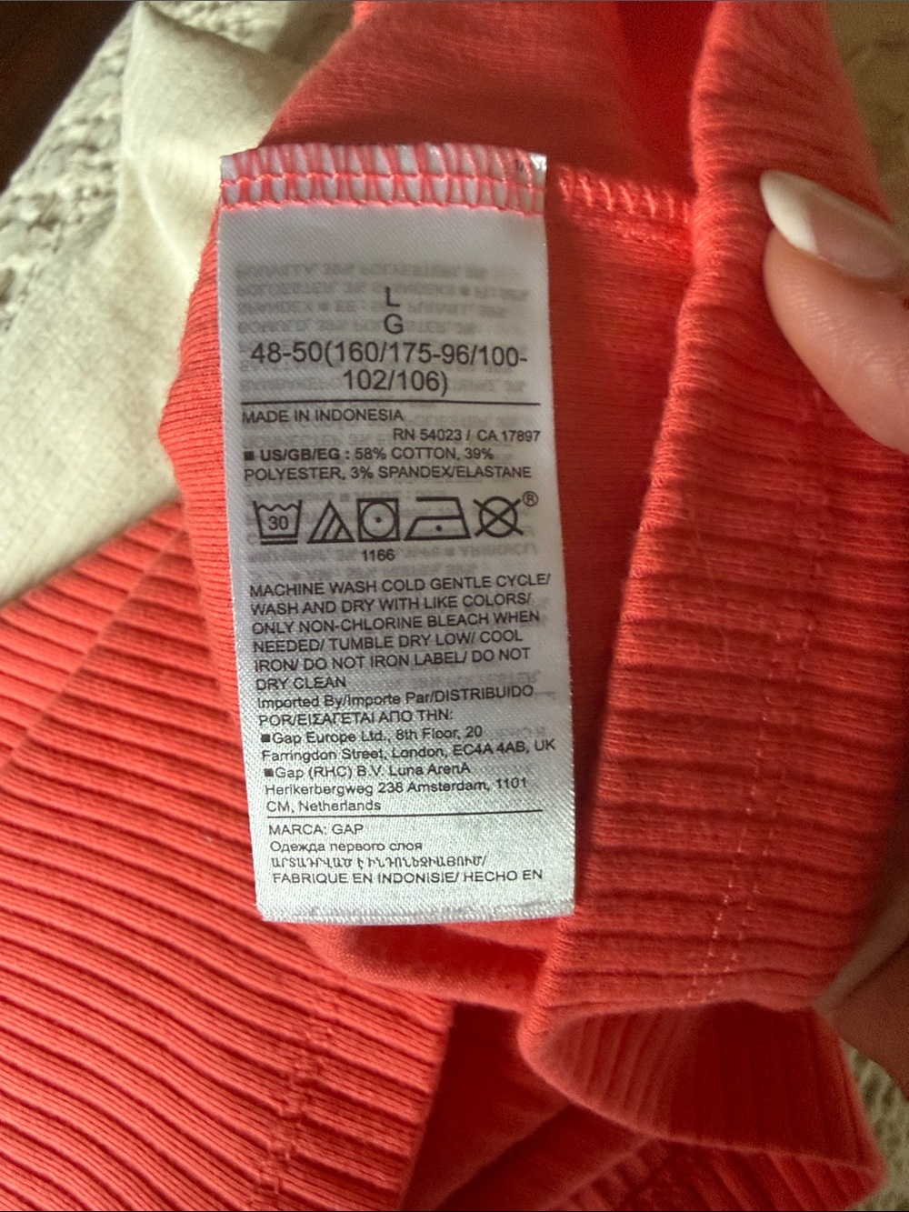 LN GAP Tank -L ( fits like M) - Picture 4 of 4